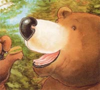 Bear Eating