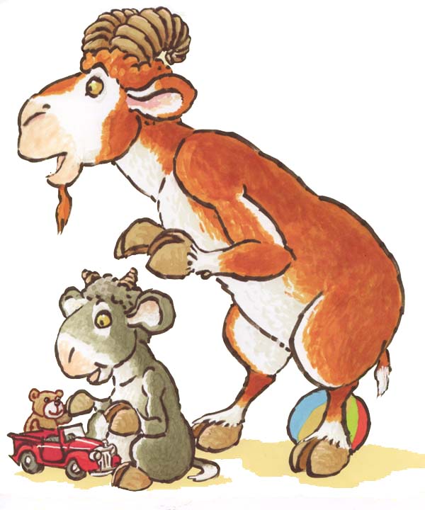 Goat and Baby Goat