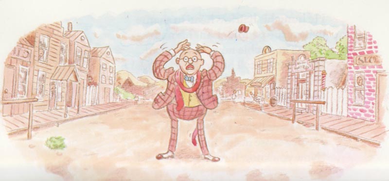 A loses his hat