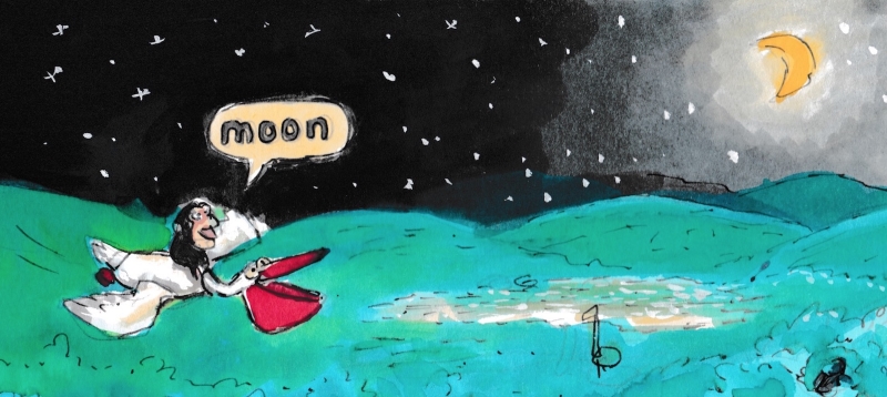 Bobo Pelican Moon